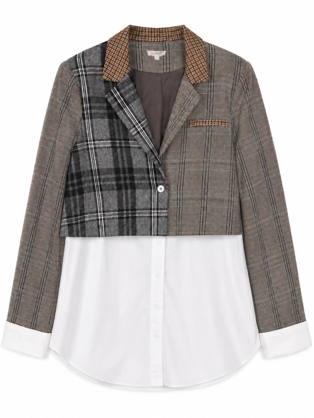 NWT Mystree Jacket with Cotton Shirt Base - Size M